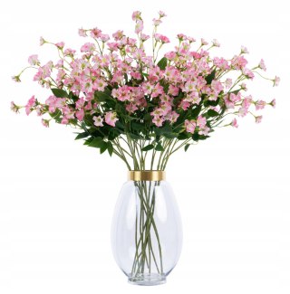 PAN KWIATEK Powojnik sztuczny gałązka sztuczna LT PINK wysokość: 89cm